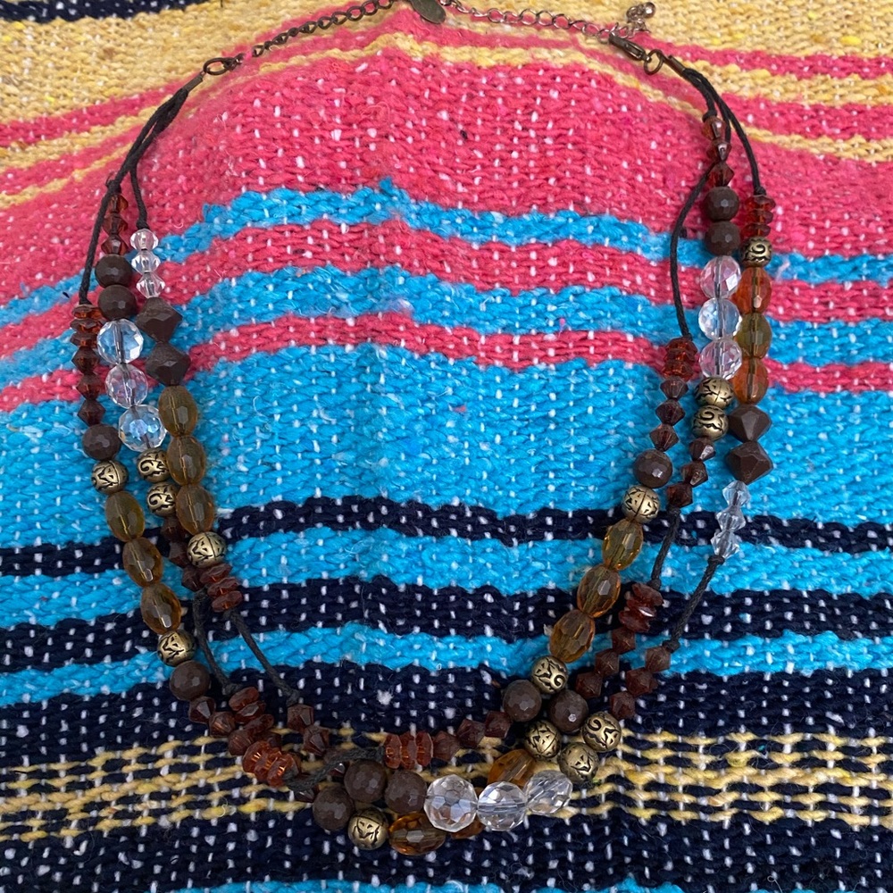 Cookie Lee beaded necklace
